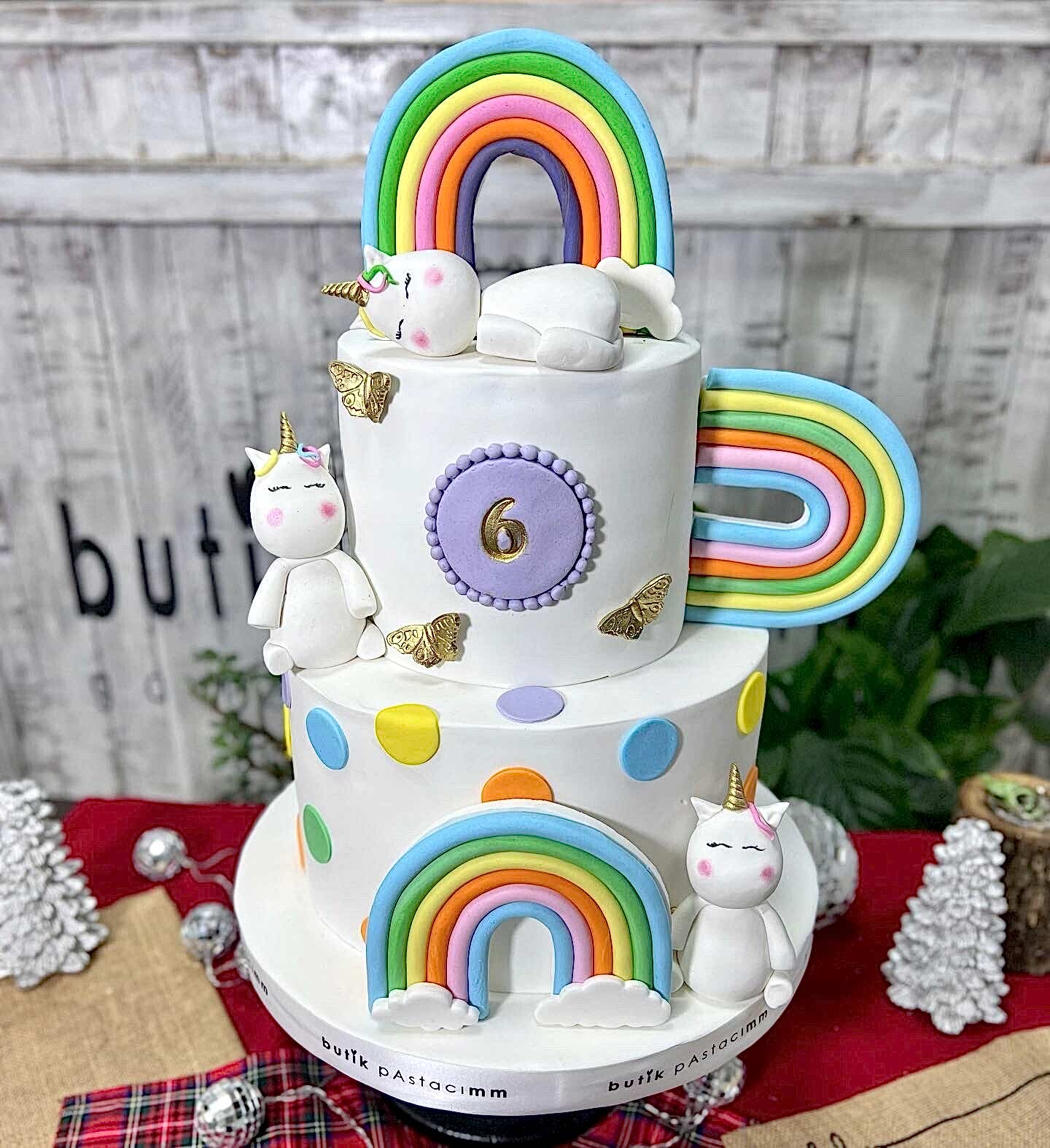 Unicorn Tasarımlı Çocuk Pastası