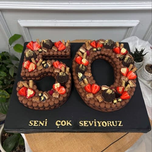 50 Yaş Pastası