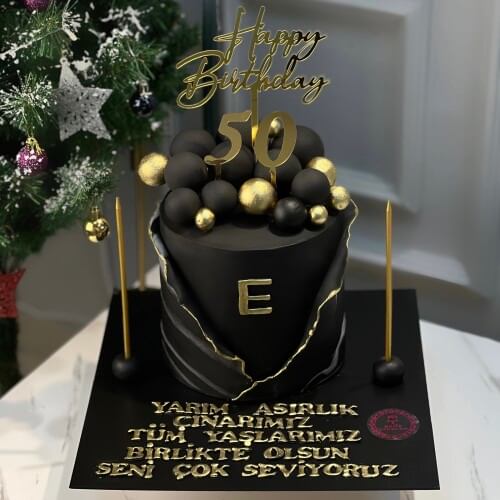 50 Yaş Pastası
