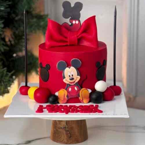 Mickey Pasta (Kırmızı)