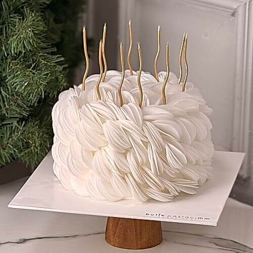 Wafer Paper Dizaynlı Tasarım Pasta