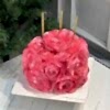 Pembe Gül Detaylı Sevgiliye Hediye Pasta