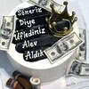 Söneriz Diye Üflediniz Alev Aldık Yazılı Taçlı Pasta